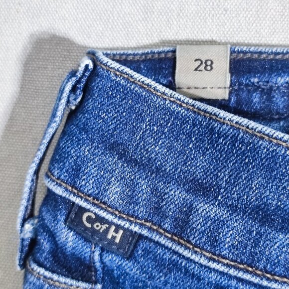 Citizens of Humanity jeans women's sz 28 ink blue Amari step hem ankle high rise - Picture 8 of 16